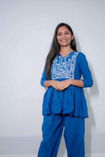 Azure Allure Co-ord set
