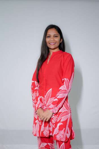 Ruby Wave Co-ord Set
