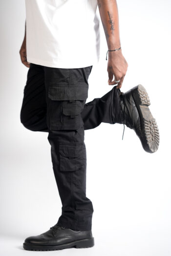 Black 9-Pocket Cargo Pant